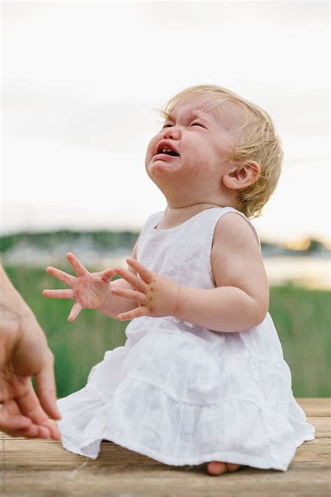 Crying Toddler By Stocksy Contributor Raymond Forbes Llc Stocksy