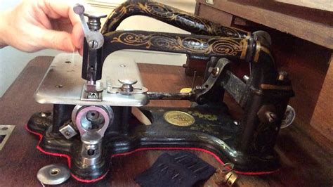Threading A Wheeler And Wilson Curved Needle Sewing Machine Youtube