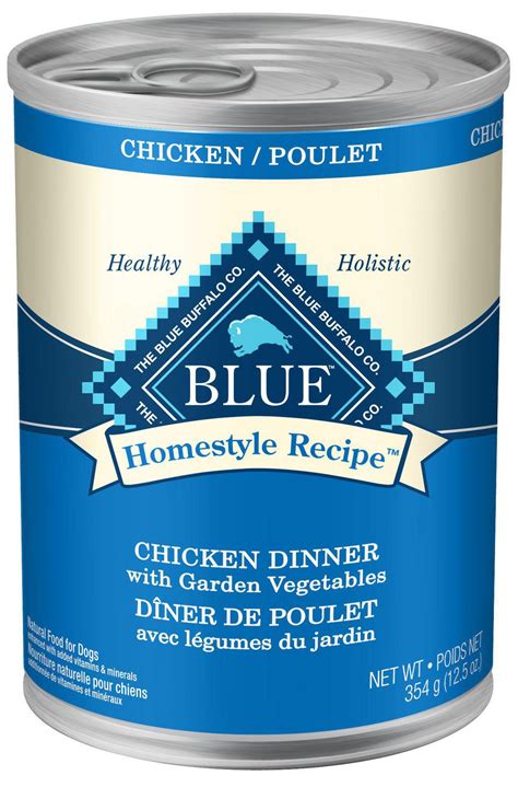 Find a participating walmart store. BLUE Homestyle Recipe Chicken Dinner Wet Dog Food ...