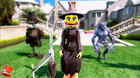 Brand New Witch Toy Chica Animatronic Gta 5 Mods Fnaf Redhatter