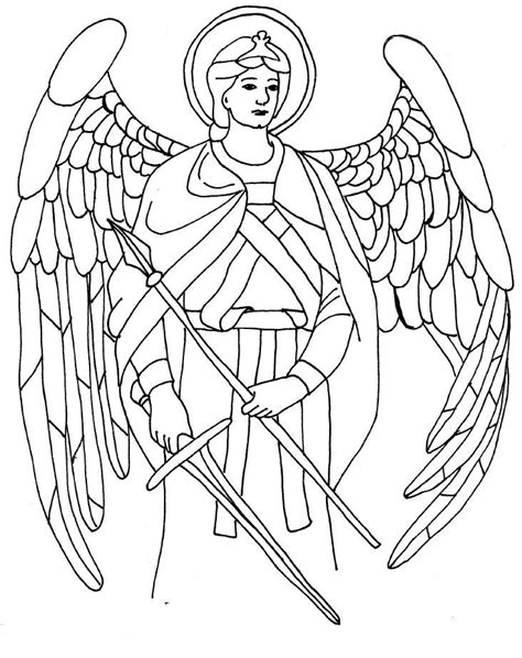 Michael and lucifer is a well known literal history to christians throughout the world. Archangel Michael! coloring, Download Archangel Michael ...