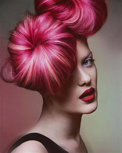 Hot Hair Hair Colour Design Creative Hair Color Hair Color Pink