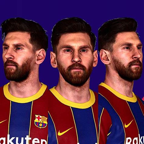 Barcelona's talisman and football legend, lionel messi has been going under the needle to cover himself messi took inspiration from his teammate dani alves who is known for his full body tattoos. Lionel Messi New Face + Tattoo V3 | PES 2017