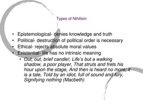 Ppt Nihilism Powerpoint Presentation Free Download Id4229614