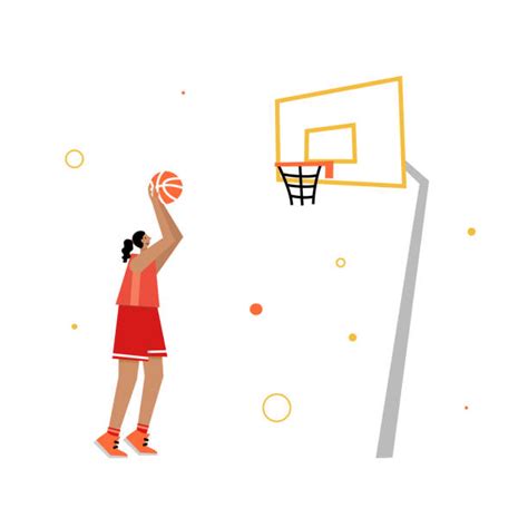 Basketball Dunk Girl Illustrations Royalty Free Vector Graphics And Clip