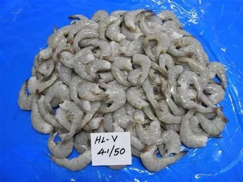 Raw Frozen Headless Vannamei Prawns Shrimps Grade Block At Best