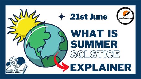 What Is Summer Solstice When Does It Occur Longest Day Of The Year ~brief Explanation Youtube
