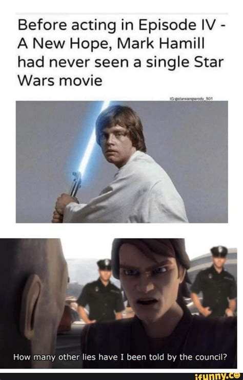 Before Acting In Episode Iv A New Hope Mark Hamill Had Never Seen A