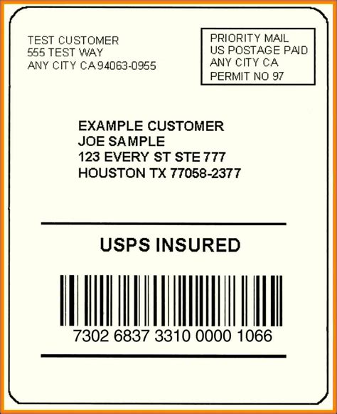 The goal of this guide is to walk you through ups's competitive services, predefined parcels, service levels, and how to start generating production ups labels with easypost. Ups Shipping Label Template Free - Template 2 : Resume Examples #o7Y3DbwVBN