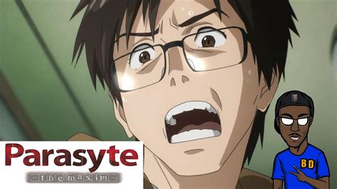 Anime Reviews Parasyte English Dub Episode 1 Review Youtube