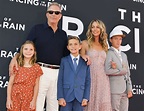 Family Night Out! Kevin Costner, His Wife and Their 3 Kids Enjoy a Los ...