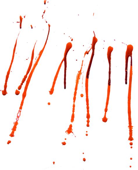 Transparent Background Blood Splatters Clipart Best