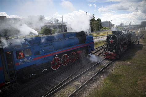 Photos Russias Vast Collection Of Steam Locomotives Latest News