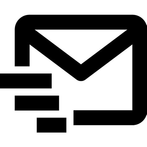 Mail Send Icon Vector
