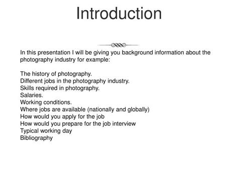 How To Make An Introduction For Presentation