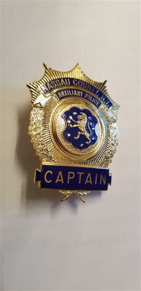 Collectors Badges Auctions Nassau County New York Police Department
