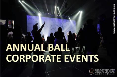 Corporate Annual Ball Events Instinct Music