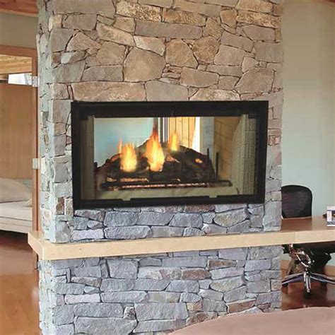 36" See-Thru Radiant Wood Burning Fireplace - NEE Fireplaces