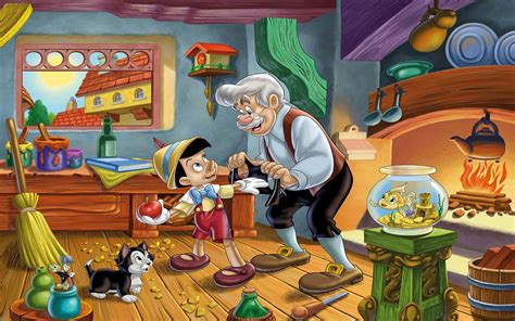 Pinocchio Clementoni Picture Puzzle Classic 104 Pieces Hd Wallpaper