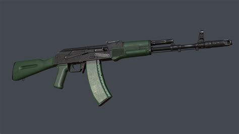 Ak 74 — Wood Plum And Green Furniture — Polycount