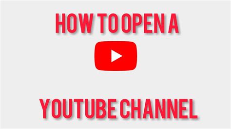 How To Open A Youtube Channel Youtube Riset