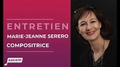 Marie-Jeanne Serero – compositrice | Auteur, compositeur, éditeur Sacem ...