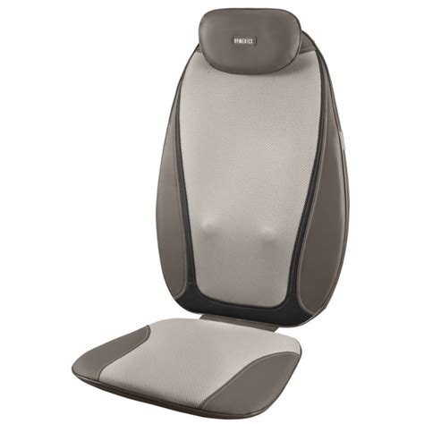 homedics shiatsu pro plus back shoulder massager chair cushion heat sbm 385 ebay