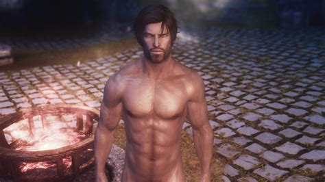 most beautiful man in skyrim tannick standalone follower and preset for racemenu and ece at