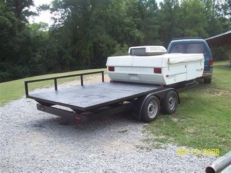 Homemade Toy Hauler Utility Trailer Camper Toy Hauler Camper Diy