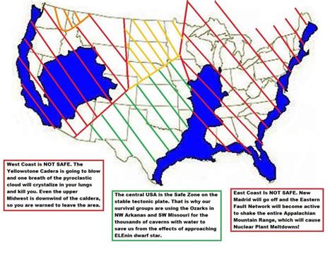 United States Safe Zone Map 2014fault Line Map This Could Happen