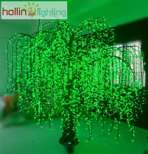 Outdoorindoor Led Simulation Weeping Willow Tree Lights Hl Wlt040