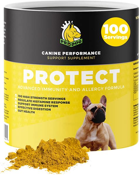 Prodog Protect Dog Allergy Defence Supplement 100 Natural And Organic