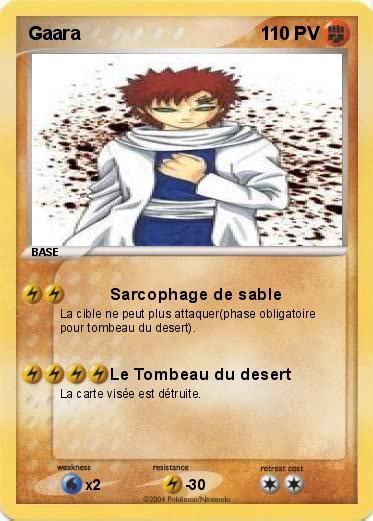 Pokémon Gaara 133 133 Sarcophage De Sable Ma Carte Pokémon