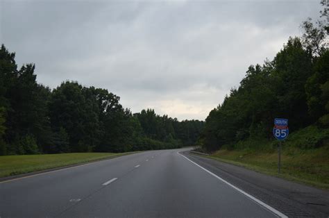Interstate 85 South Gaston Cleveland Counties Aaroads North