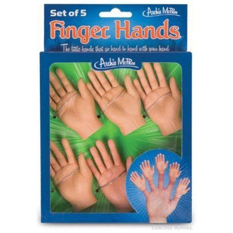 Finger Hands Set Of 5 Hands Finger Hands Funny Toys Novelty Toys
