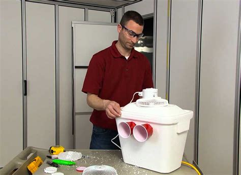 This diy air conditioner chills your room with a fan and styrofoam cooler. Homemade Air Conditioner | Swamp Cooler - Consumer Reports
