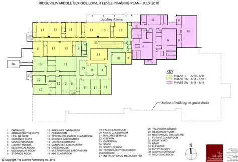 Middle School Floor Plans