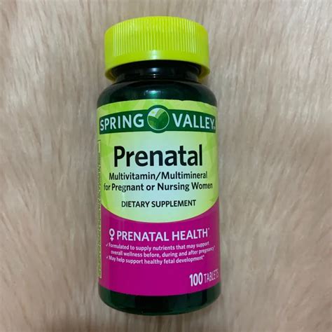 Spring Valley Prenatal Multivitamin Multimineral 100tablets Lazada Ph