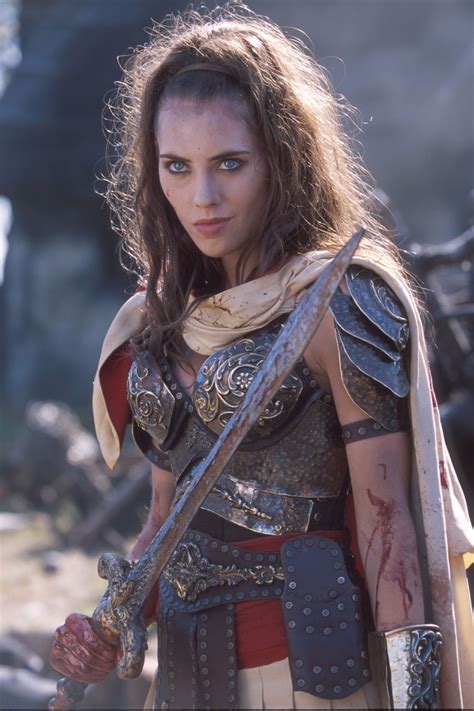 Actress Adrienne Wilkinson Role Livia Eve Project Xena Warrior