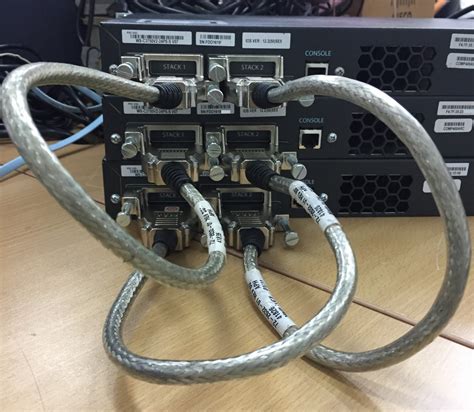 My Network Lab: Stacking a Cisco 3750 Switch