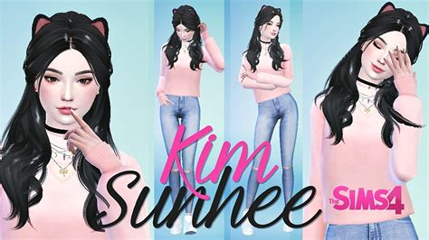 Create A Sim Korean Girl The Sims 4 Youtube