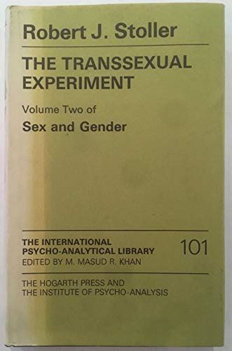 Sex And Gender De Robert J Stoller Iberlibro