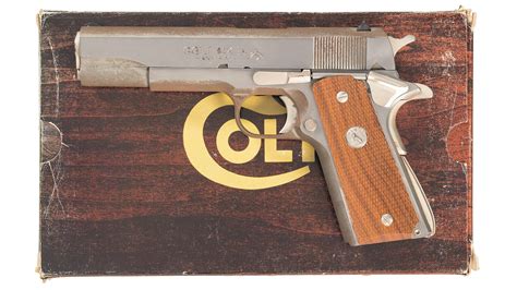 Colt Factory Firearms Collection Colt Mk Iv Series 80 Pistol Rock