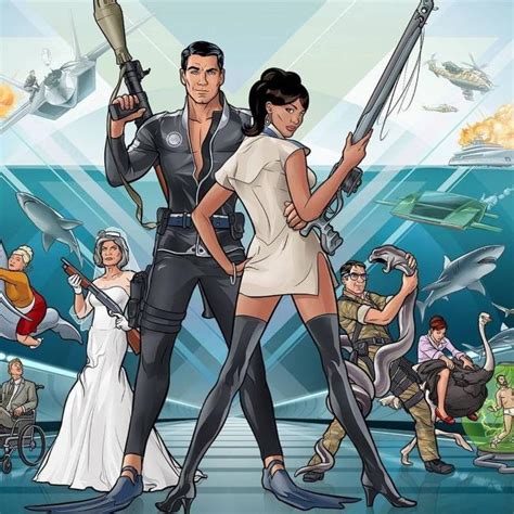 Archer Animated Series Dvd Collection Seasons And Hobbies
