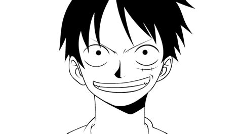 Luffy Lineart By Bugha1 On Deviantart