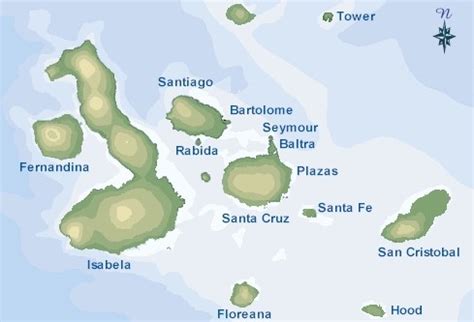 Map Of Galapagos Islands And Ecuador Cape May County Map The Best Porn Website