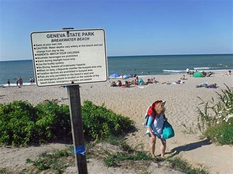 Maybe you would like to learn more about one of these? Breakwater Beach at Geneva State Park - Picture of Geneva ...
