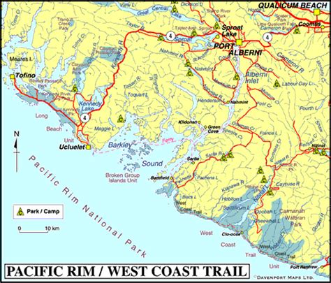 Hike The West Coast Trail West Coast Trail Vancouver Island North