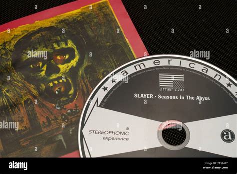 Slayer - Seasons In The Abyss (1990) studio album, CD and cover art