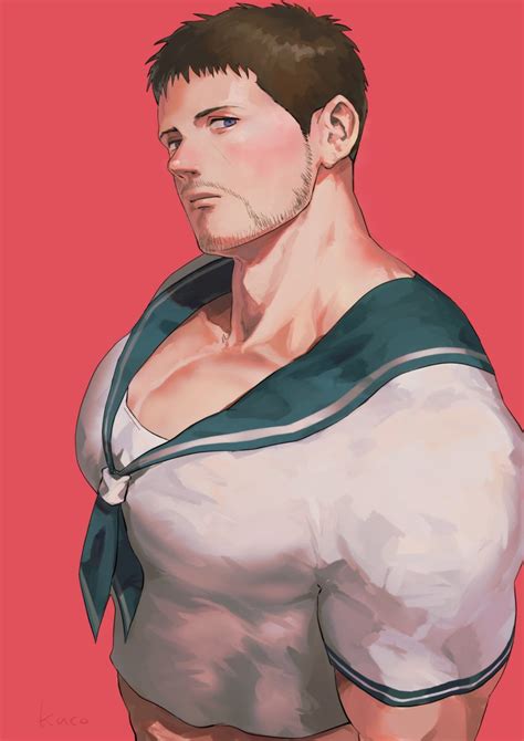 Chris Redfield Resident Evil And 1 More Drawn By Kuconoms Danbooru